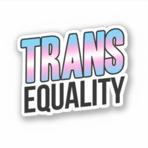 Adesivo Igualdade Trans