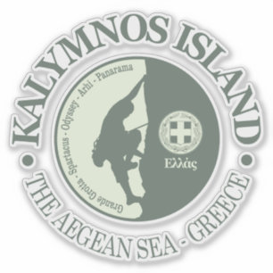 Adesivo Ilha de Kalymnos (escalar)