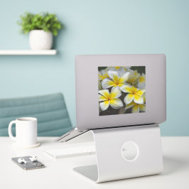 Adesivo Ilha em Flor – Plumeria Amarela