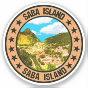Adesivo Ilha Saba