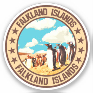 Adesivo Ilhas Falkland