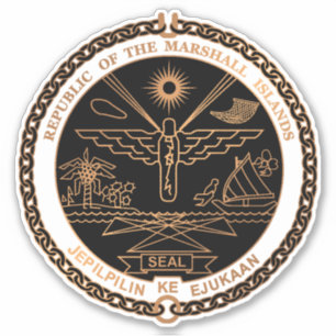 Adesivo Ilhas Marshall