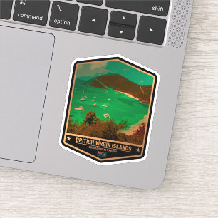 Adesivo Ilhas Virgens Britânicas