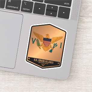 Adesivo Ilhas Virgens dos EUA