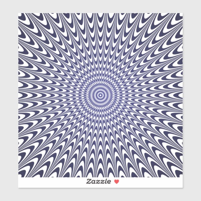 Adesivo ilusão óptica realista (Folha)