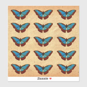 Adesivo Ilustração da Borboleta Vintage