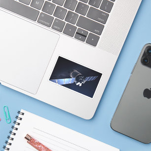 Adesivo Ilustração Da Nave Espacial Xl Do Dragão.