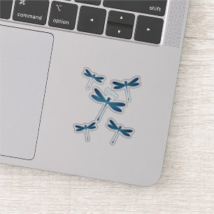Adesivo Ilustração de desenho animado de Dragonfly