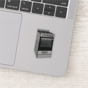 Adesivo Ilustração de desenho do fogão elétrico