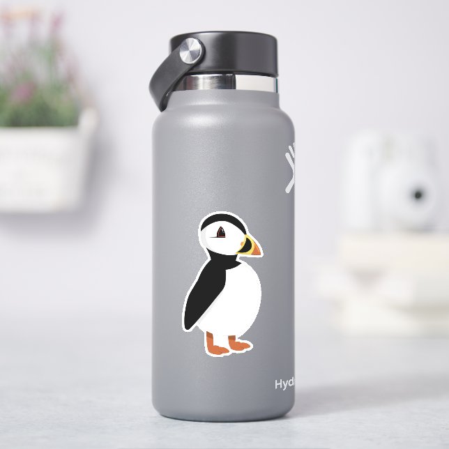 Adesivo Ilustração de Puffin (HidroFlask)