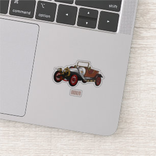 Adesivo Ilustração do desenho animado Classic car 1920