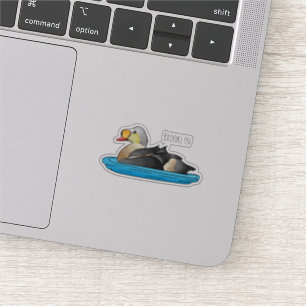 Adesivo ilustração do desenho do Rei Eider