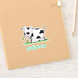 Adesivo Imagem de desenhos animados de campo verde para a