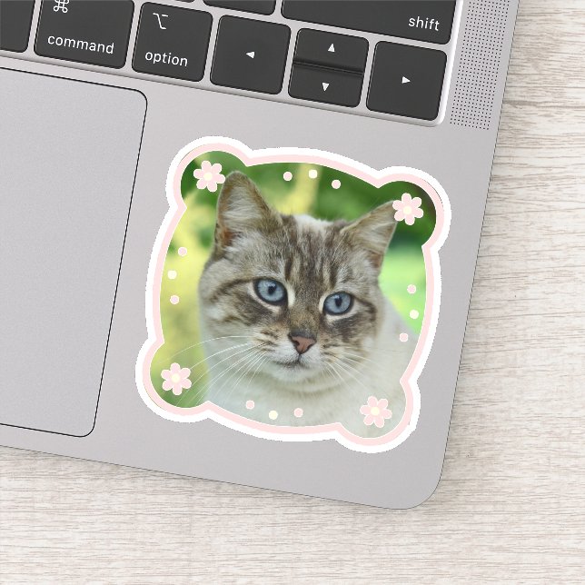 Adesivo Imagem Personalizada Emoldurada Fofa (Detalhe)