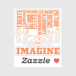 Adesivo Imagine - Design ASL