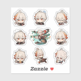Adesivo Impacto de Genshin: Kazuha Kaedehara Stickers