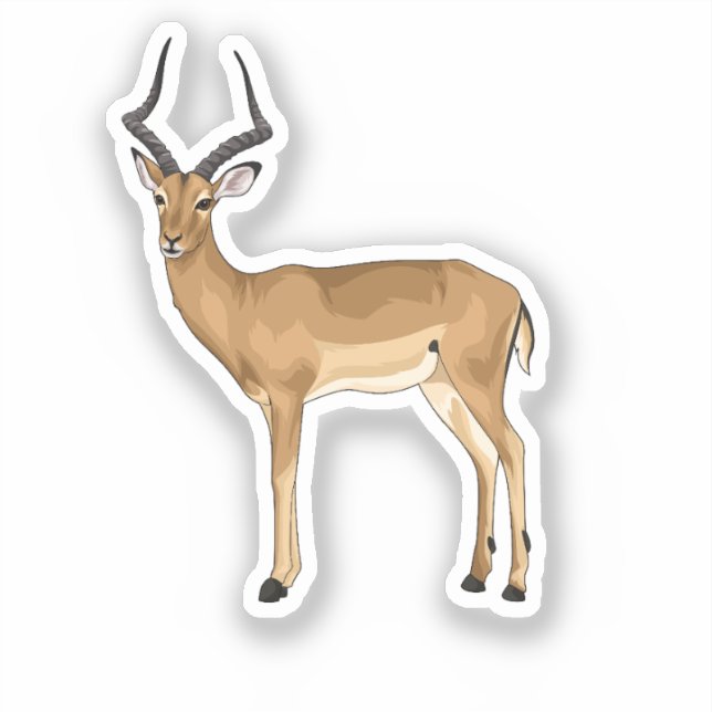 Adesivo Impala Digital Art (Frente)