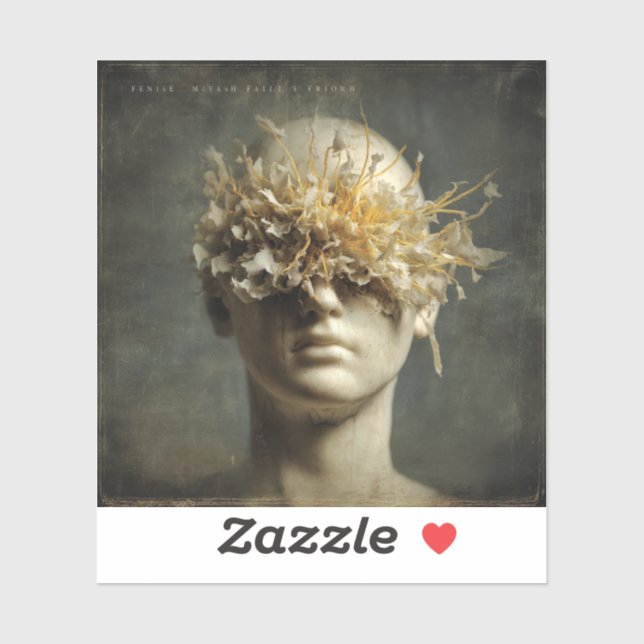 Adesivo Impending Beauty — Gothic Fine Art  (Folha)