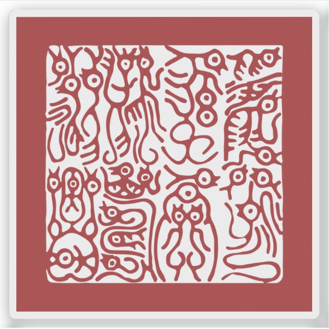 Adesivo Imperial Seal of China, Heirloom Seal of the Realm (Frente)