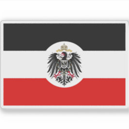 Adesivo Império Colonial Alemão (Reichskolonialflagge)
