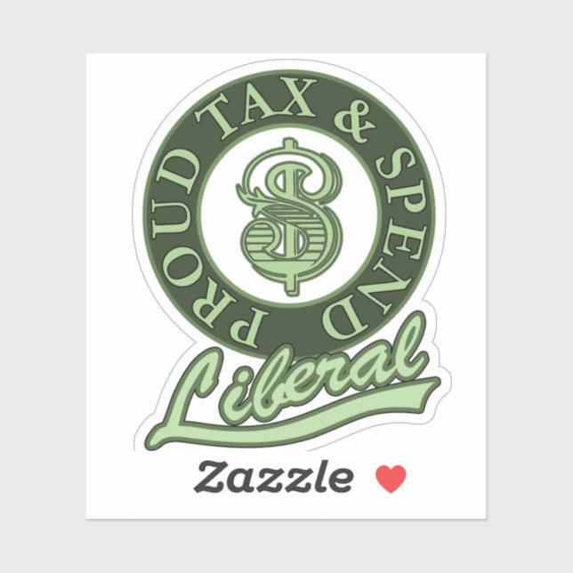 Adesivo Impostos Orgulhosos e Liberal (Folha)