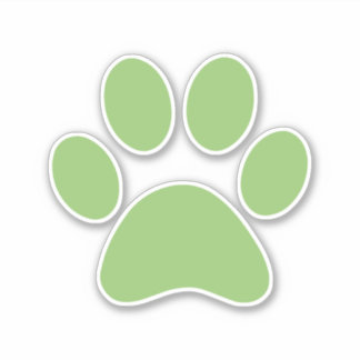 Adesivo Impressão de Paw