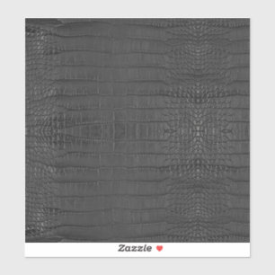 Adesivo Impressão de Textura do Alligador Preto