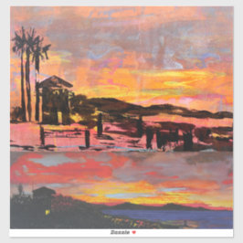 Adesivo Impressionista, mesma visão, guardião da madrugada