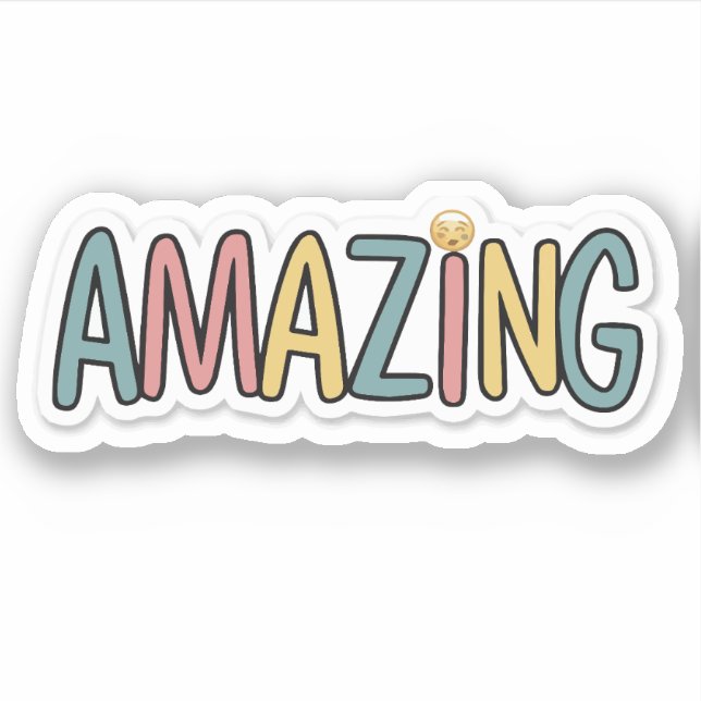 Adesivo Incrível (Frente)