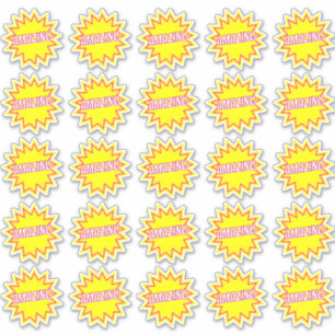 Adesivo Incrível Divertido Professor Engraçado Recompensa