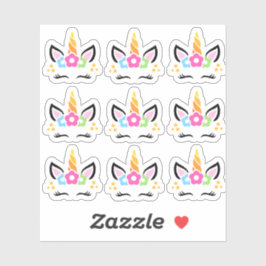 Adesivo Incrível E Bonito Autocolantes De Unicórnio