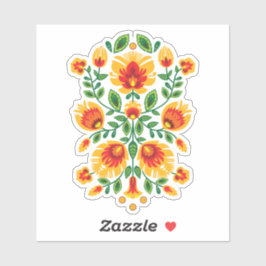 Adesivo 💛 🧡 ❤️ Incrível Folk Wycinanki