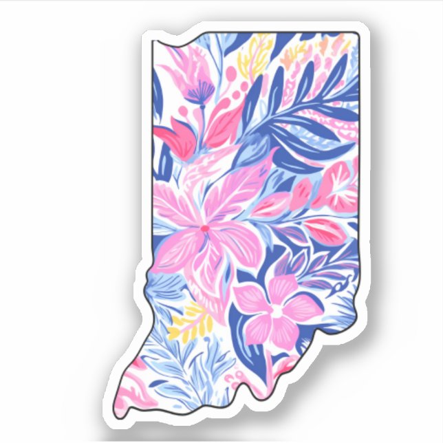 Adesivo Indiana - Summer Sticker - Lilly Inspirado (Frente)