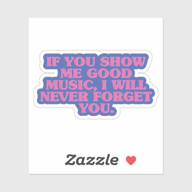 Adesivo Inesquecível Ajusta Uma Obrigação Através Da Músic (Folha)