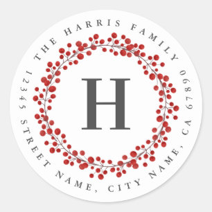 Adesivo inicial personalizado