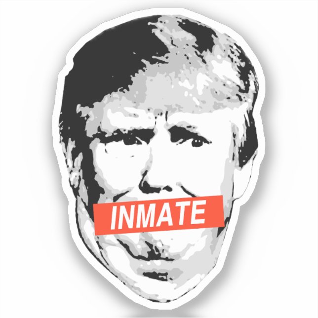 Adesivo Inmate Trump (Frente)