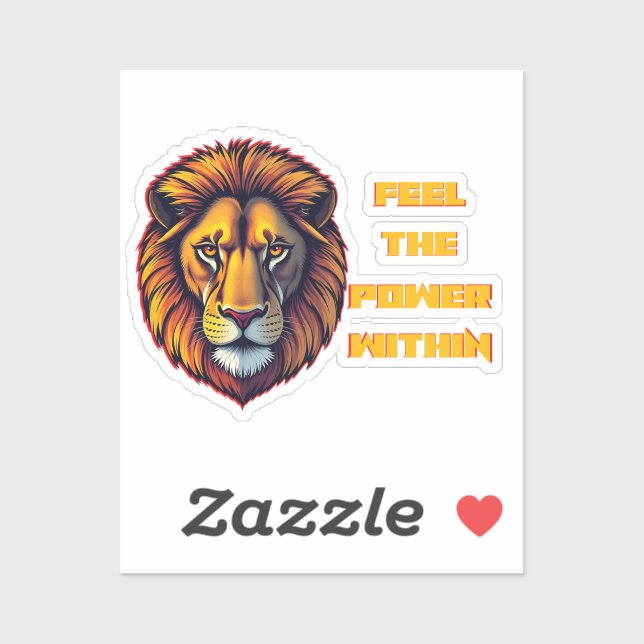 Adesivo  Inner Strength Unleashed (Folha)