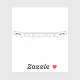 Adesivo Insert Inspirational Quote Here Cut Vinyl Stickers