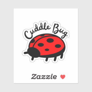 Adesivo Inseto de Cuddle Ladybug | Design Bonita e Cozy