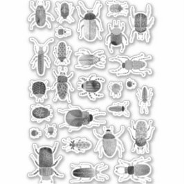 Adesivo Inseto do Inseto de tinta e do besouro