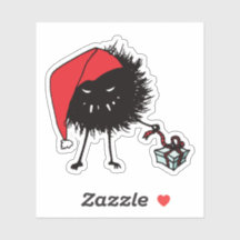 Inseto Mau de Carateres de Natal gótico