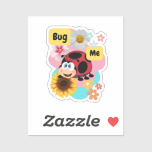 Adesivo Inseto-me: Ladybug