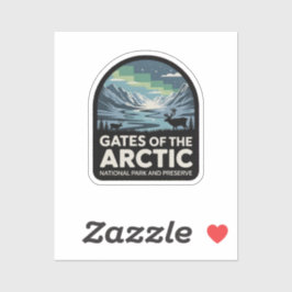 Adesivo Insígnia do Parque Nacional Gates of the Arctic