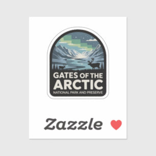 Adesivo Insígnia do Parque Nacional Gates of the Arctic