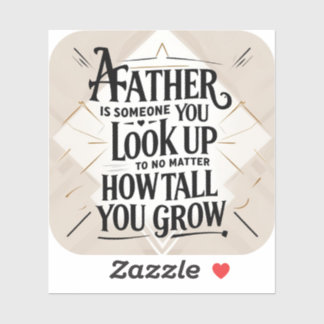 Adesivo Inspiração do Dia do Pai