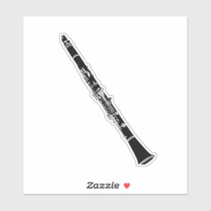 Adesivo Instrumento musical clarinete