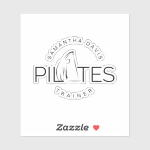 Adesivo Instrutor Pilates Treinador Pilates
