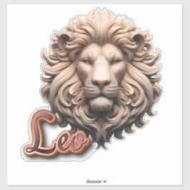 Adesivo Intrair Leo Lion Head