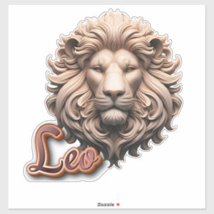 Adesivo Intrair Leo Lion Head