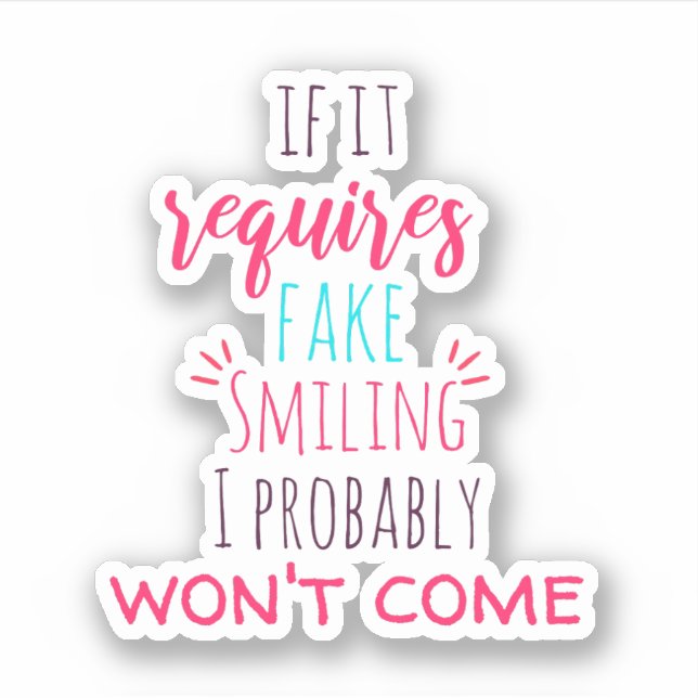 Adesivo Introduzido Humor (Frente)